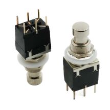 DPDT jalkakytkin PCB - lukkiutumaton / momentary