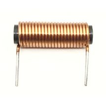 Kuristin ferriittirungolla n.10µH lanka n. 1.3 mm koko n.11 x 33mm rasteri n. 30mm