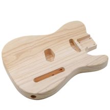 Tele body, paulownia, puuvalmis, käsittelemätön