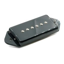UT guitar parts - P90 dogear Alnico 2 kaulamikrofoni - musta