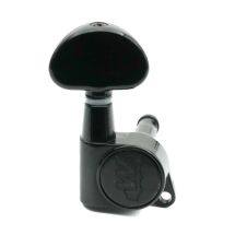 Wilkinson® WJN03 - EZ-LOK™ virityskoneisto, LP-tyyli, 3L + 3R, musta