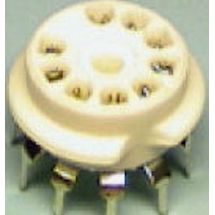 9PPCF 9-Pin Ceramic Noval socket for PCB F style