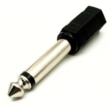 3.5mm monojakki / 6.3mm monoplugi adapteri