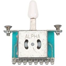 Mikrofoninvaihtokytkin ALPHA BLUE 5WAY (vipu 3.5mm)