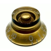 Top Hat nuppi gold BENUPGOLD transparent