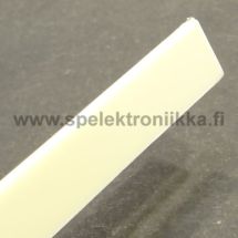 Reunalista, reunanauha 7 mm kitaraan ABS, Cream / Ivory FIV1570