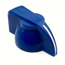Chicken head osoitin nuppi, blue