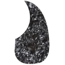 Kitaran pleksi brown pearl tortoise, liimapinta, teardrop style PG1BPTO