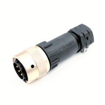 Burndy UTG-12 8-napainen urosliitin IP67