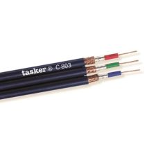 3 x 75ohm koaksiaali Tasker C803 audio ja videokäyttöön