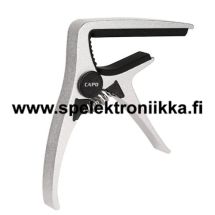 Capo CC-02 Fast Silver, alumiinia klassiselle kitaralle suora