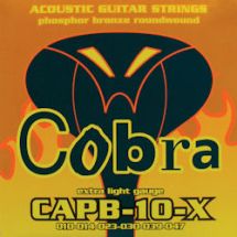 Akustisen kitaran teräskielet, Cobra 10-47