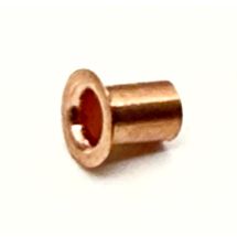 Läpivienti new age eyelet copper pituus 3 mm n. 50 kpl