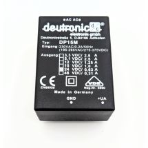 DP15M-24 AC/DC moduuli piirilevylle 24VDC/0.63A