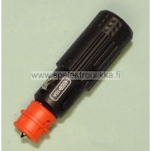 Pistoke DIN tupakansytytin MODEL 3 / "Hella" pistoke 15A sulake sisällä + LED