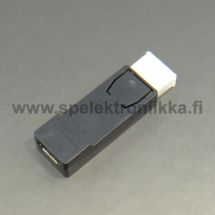 Displayportti uros / HDMI naaras adapteri