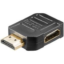 HDMI -kulma adapteri sivulle oikealle