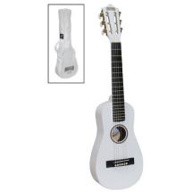 Valkoinen ukulelekitara kitaravirityskoneistolla !
