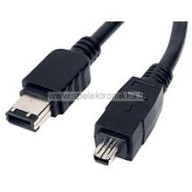 Firewire kaapeli 6/6 pituus n. 1.8 m - poistossa