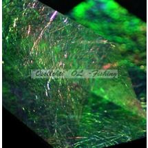 Kimalleselkäkalvo, siipimateriaali perhoille Light Green n. 85 x 220 mm