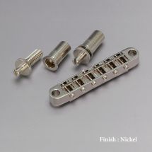 Gotoh GE103BT talla - Nashville Style Tune-o-matic (TOM) NIKKELI