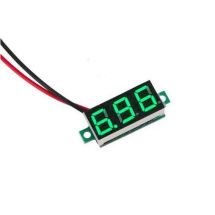 Jännitenäyttö 3.3VDC - 30VDC, vihreät segmentit