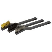 Tulppaharjat -  teräs, nylon ja messinki 3kpl