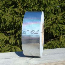 Uistinteippi vieheteippi minisuomu 50 mm hopea hologrammi 1m