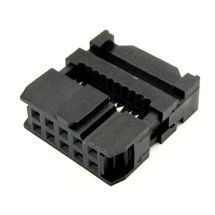 10pin (2x5) IDC-naaras lattakaapelille