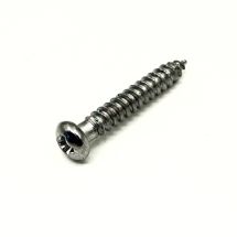 Kupukanta puuruvi 2.5mm x 17mm kromi