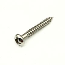 Kupukanta puuruuvi 2.5mm x 20mm nikkeli