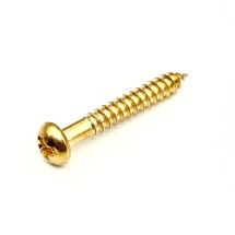 Kupukanta puuruuvi 3mm x 20mm kulta