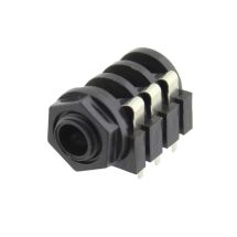 Stereorunko 6,3 mm kytkimellä, eristetty