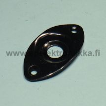 Jakkilevy, ovaali syvennyksellä military black JAKLE289BK