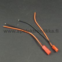 JST RCY BEC P JST pair of connectors with flexible cables approx. 100 mm