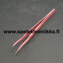 Antimagnetic Tweezers for handling chips, components, small hooks, beads, feathers
