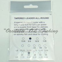 Kartioperuke All-Round tapered Leader 2.7m 9 ft / koko 3X TFH™