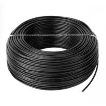 Asennusjohto monisäikeinen musta 0.5 mm² 100m kieppi