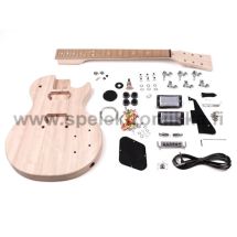 Guitar assembly kit, LP style mahogany body model A