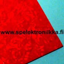 Pleksilevy aihio JÄTTIKOKO  (redpearl/white/black) 3ply, PR/W/B3PLYBIG
