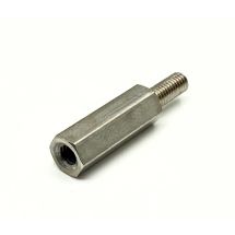 Metallinen jatkomutteri 12mm M3