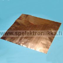 Kupariteippi johtava liima kuparifolio teipillä copper shielding tape foil 30cm x 30cm
