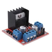 L298N moottoriohjain DC- ja askelmoottoreille max. 25 W
