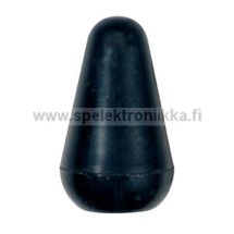 Nuppi, VIPNUPBK, musta, millikoko 3.5 mm
