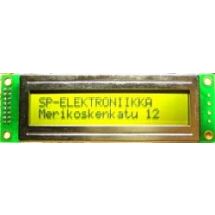 LCD -näyttö  MDLS20265  2x20 merkkiä, ei taustavaloa