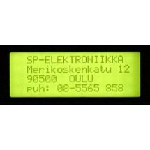 LCD -näyttö M204-1A2 taustavalo 4x20 merkkinen