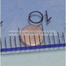 Nappimallin Rare earth magneetti 1 x 5 mm