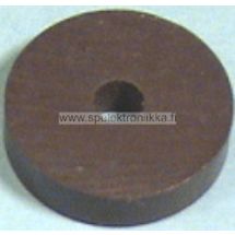 Pyöreä kiekkomainen magneetti "pehmyt", 4 x 16mm, 10kpl