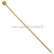 Malletti muovivarsi 33cm nuppi pehmeää kumia halkaisija 20mm 1kpl