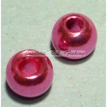 Messinkikuulat TFH® 3.8mm 5/32" 20kpl Anodisoitu lucent metallic CANDY RED